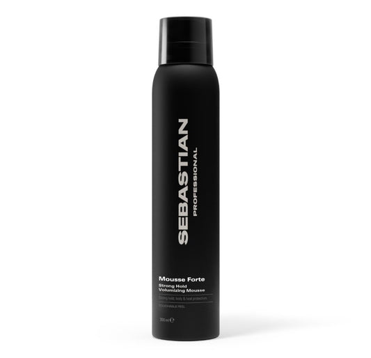 MOUSSE FORTE stiprios fiksacijos putos, 200 ml