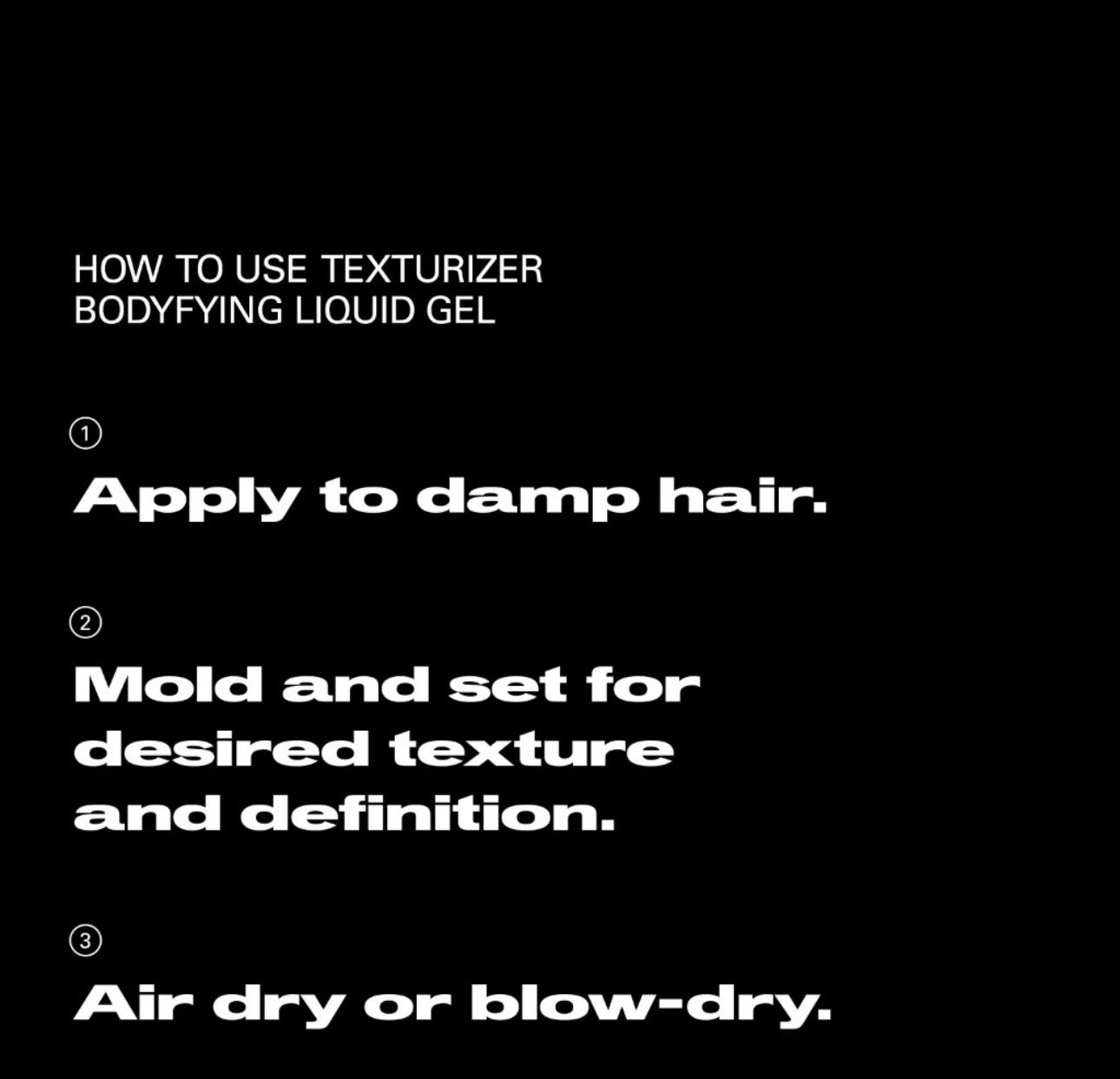 TEXTURIZER skystas plaukų gelis, 145 ml