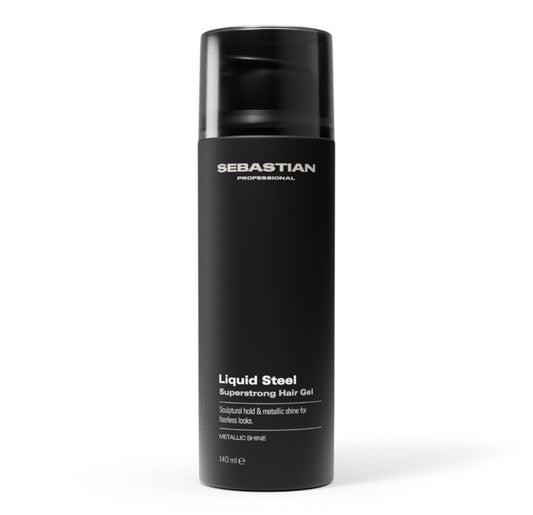 LIQUID STEEL ypač stiprios fiksacijos plaukų gelis, 140 ml