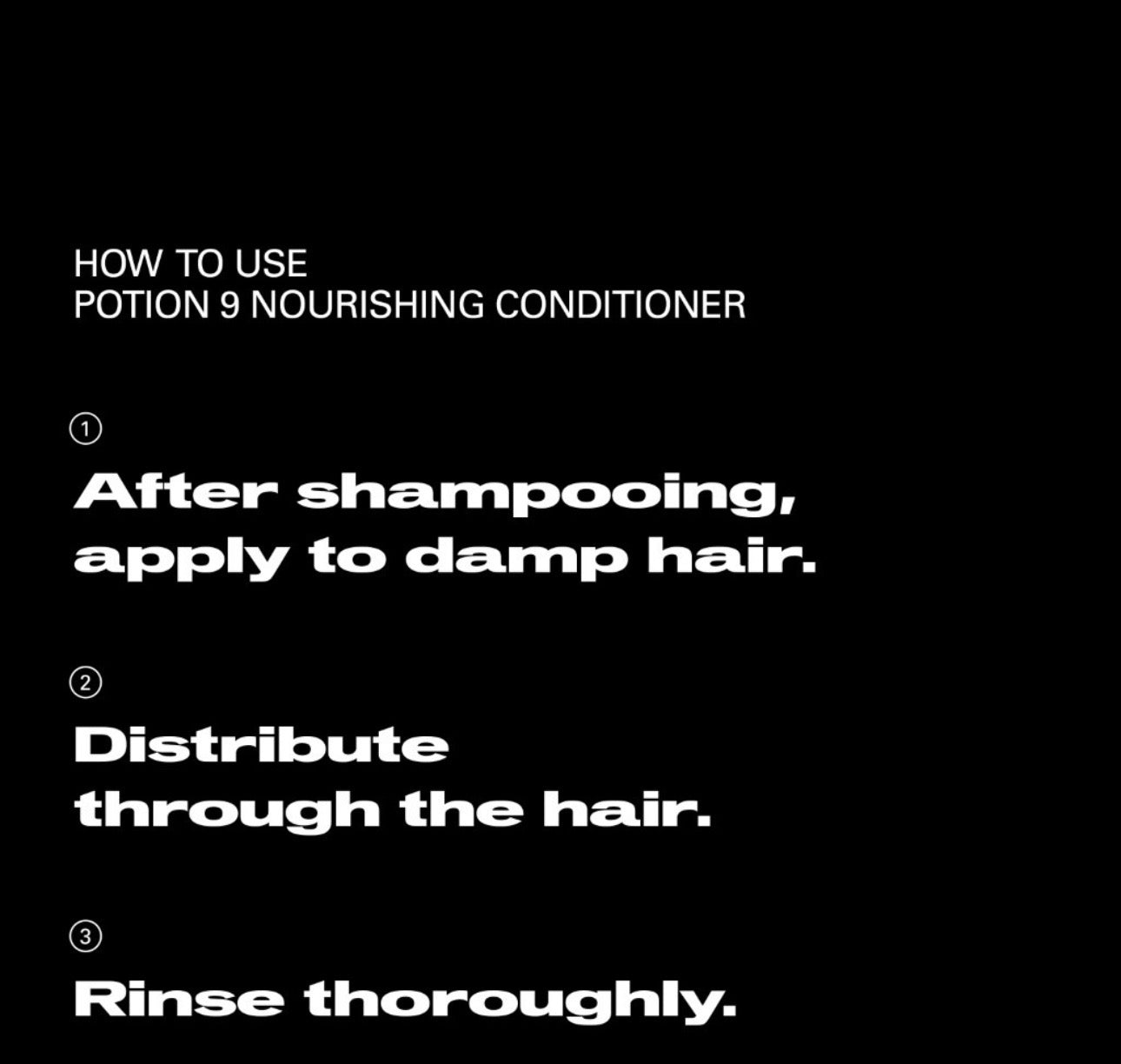 POTION 9 maitinantis kondicionierius