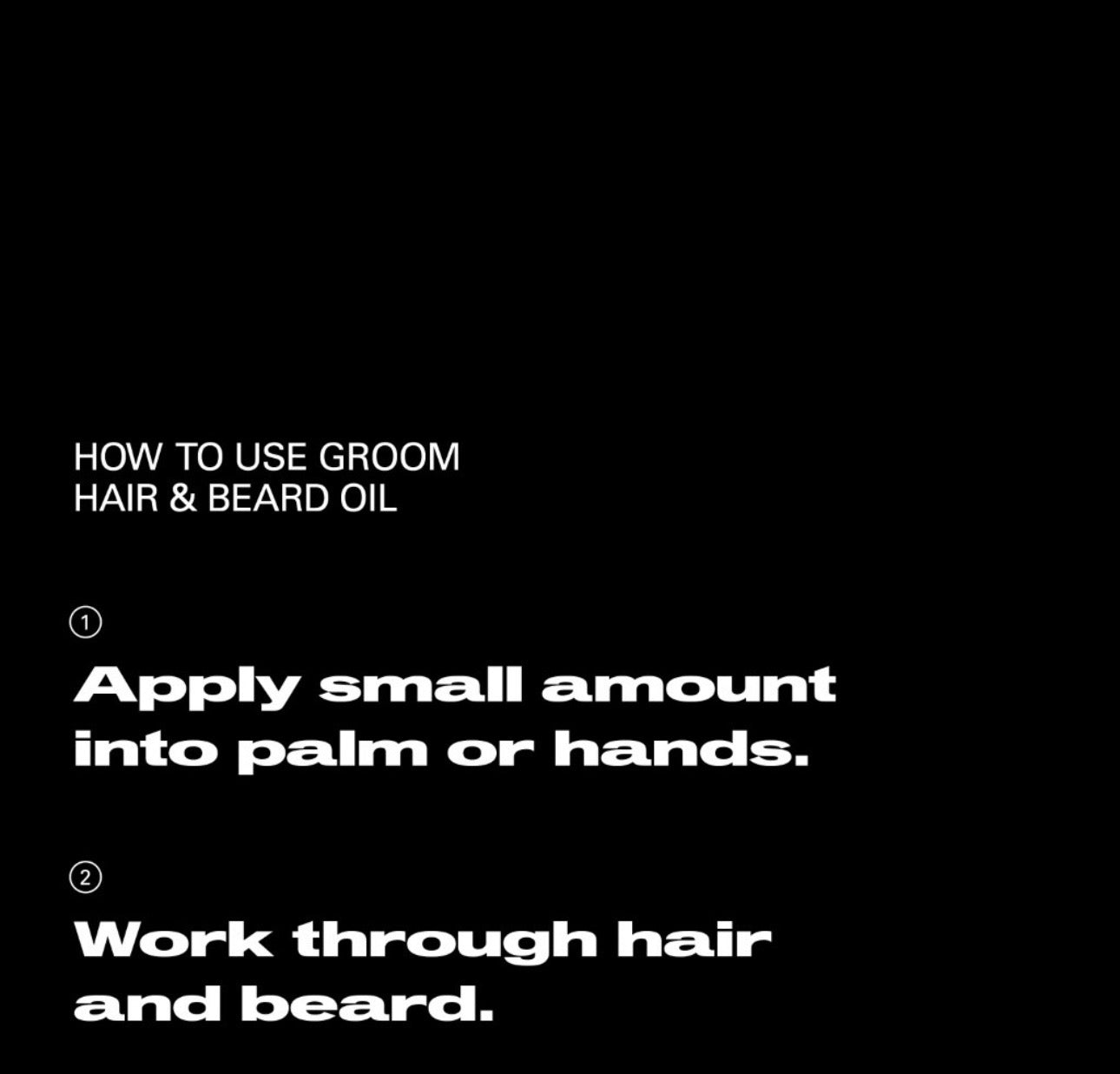 GROOM plaukų ir barzdos aliejus, 30 ml