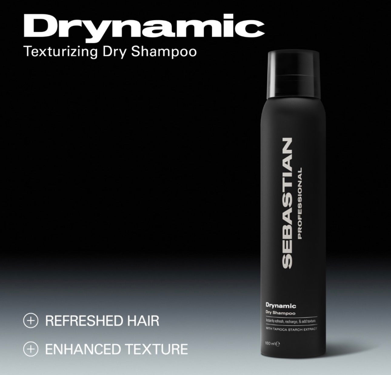 DRYNAMIC tekstūros suteikiantis sausas šampūnas, 180 ml