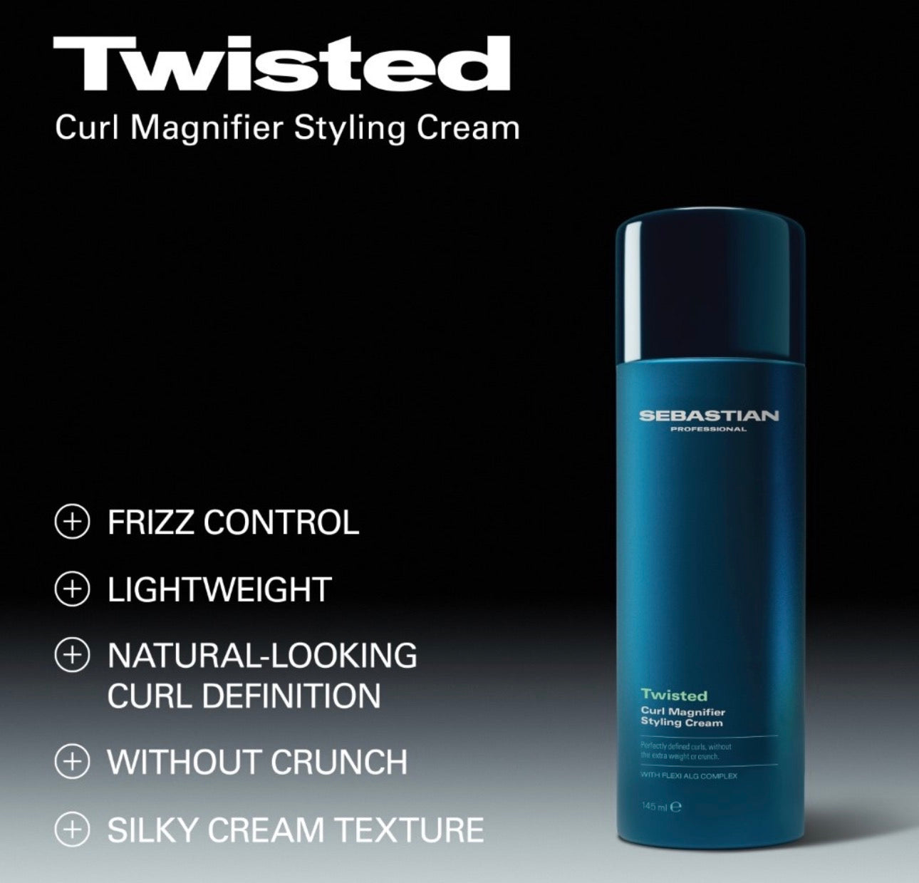 TWISTED garbanų formavimo kremas, 145 ml