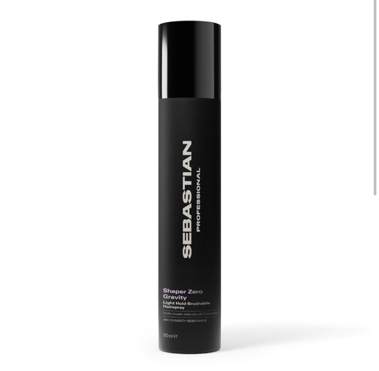 SHAPER ZERO GRAVITY silpnos fiksacijos plaukų lakas, 300 ml