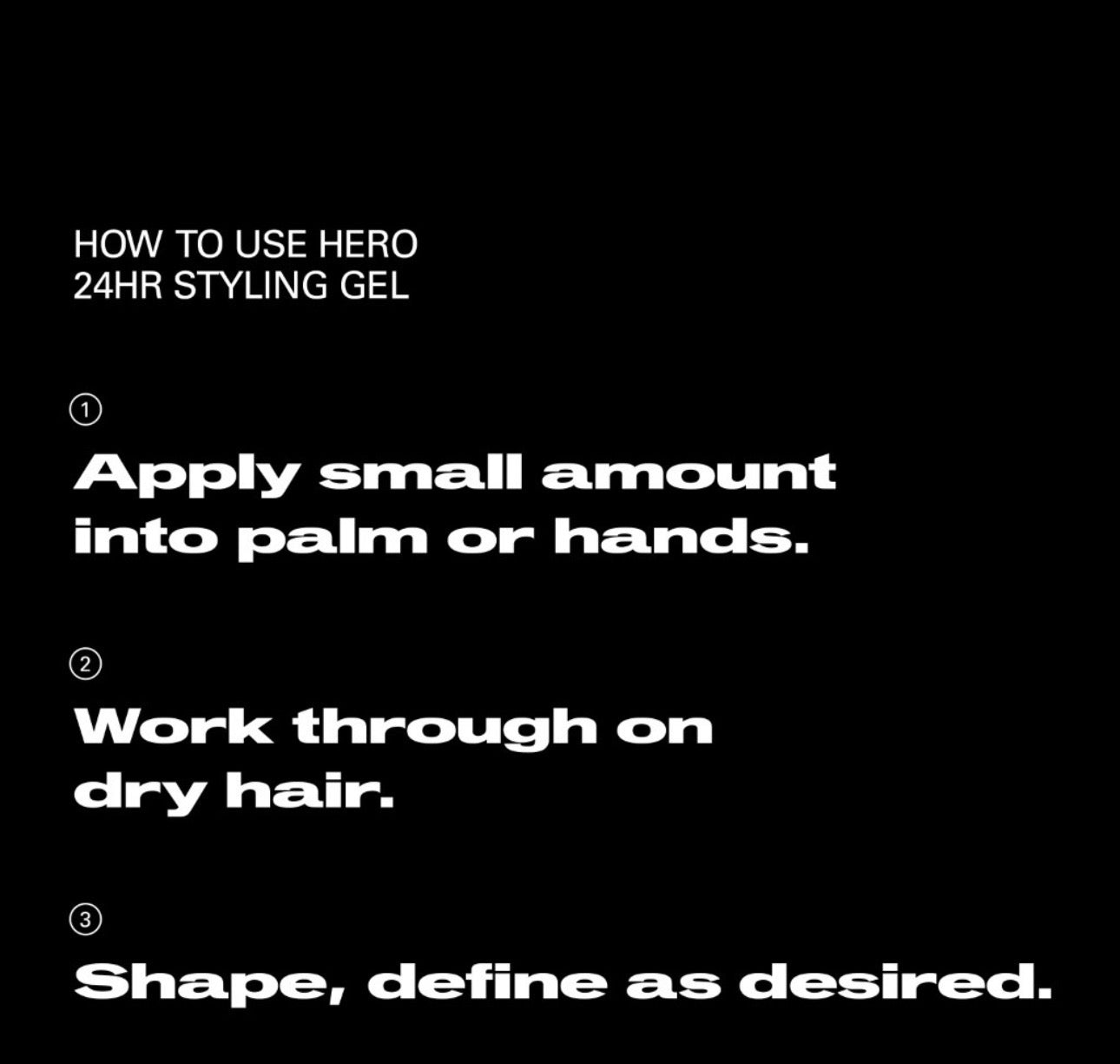 HERO plaukų formavimo gelis, 75 ml