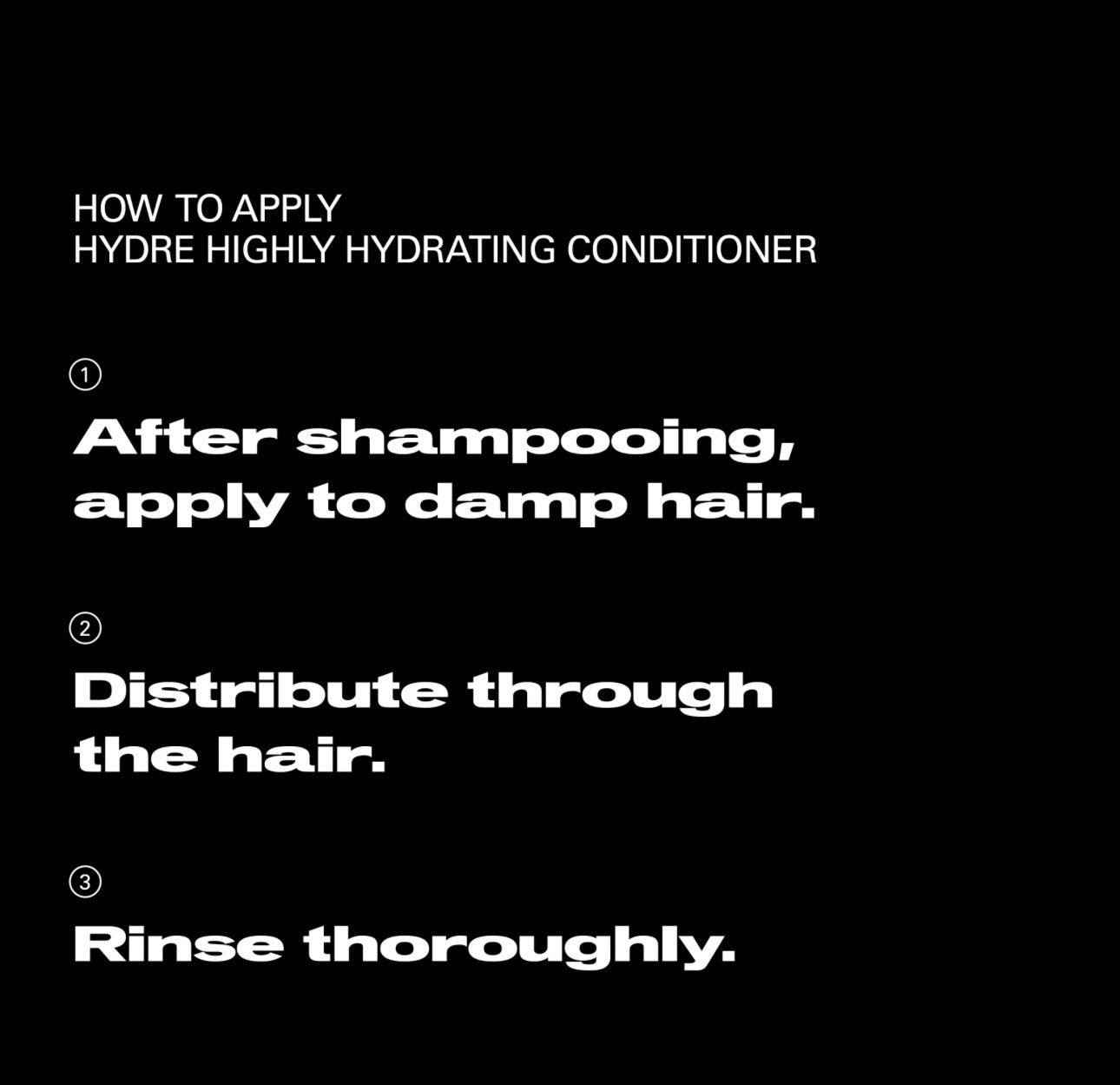 HYDRE intensyviai drėkinantis kondicionierius